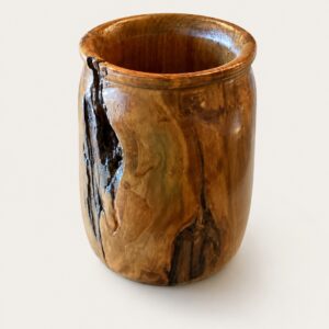 Vase with hole
