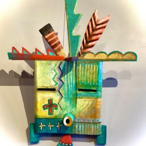 Square Hopi Maiden Mask